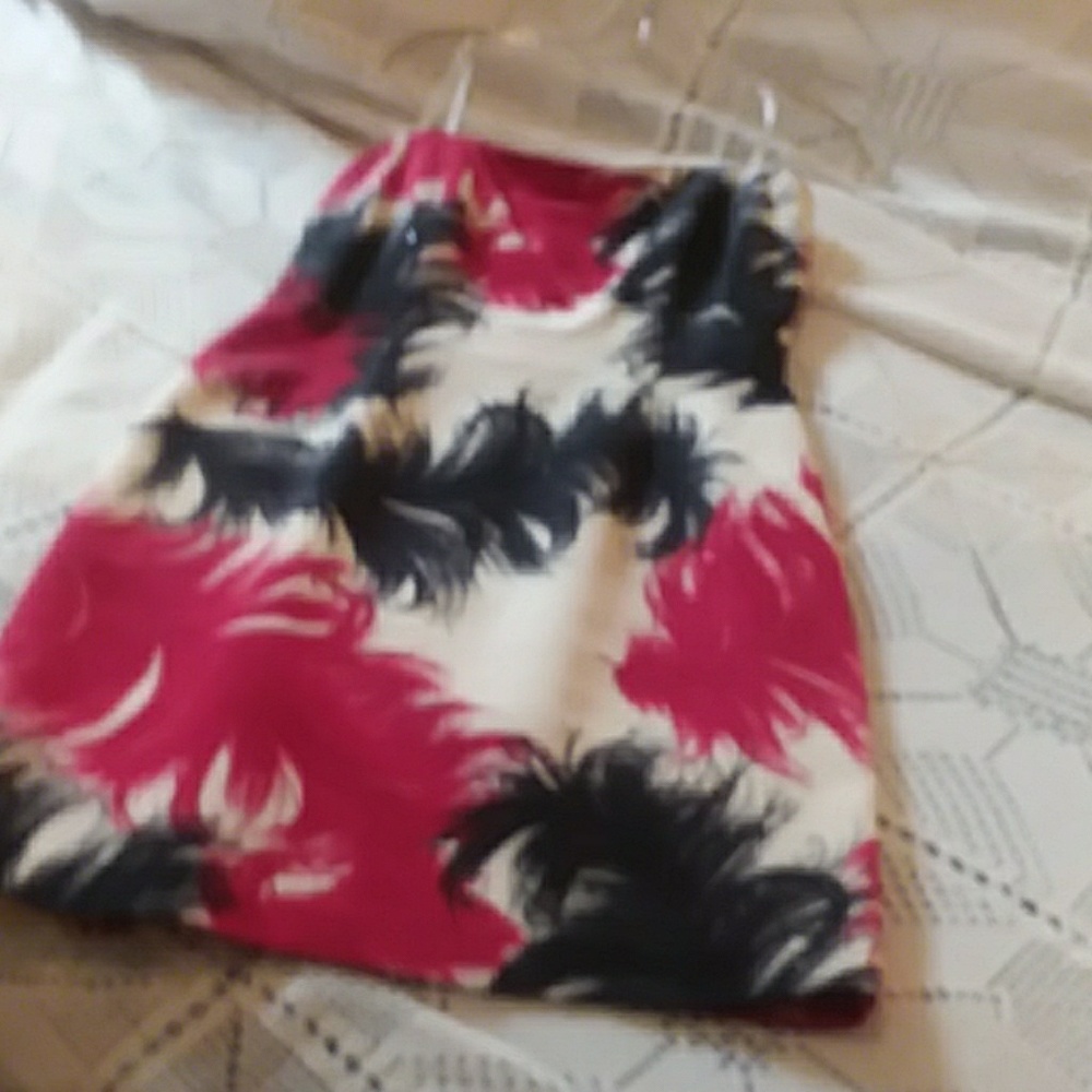 Strapless cocktail dress